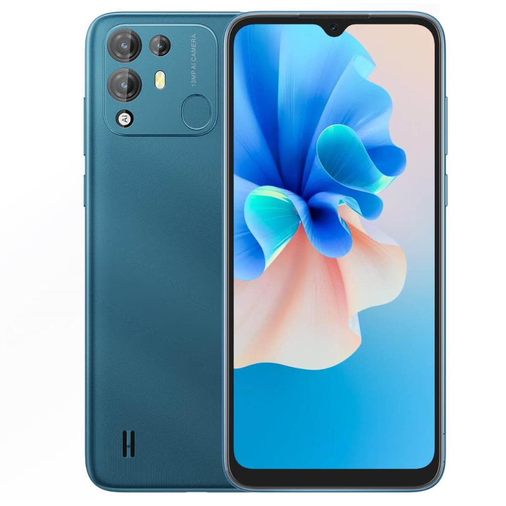 SMARTphone Blackview, "A55 PRO" ecran 6.53 inch, dual sim, rez. camera 13 Mpix, memorie interna 64 GB, 4G, Android, acumulator 4780 mAh, albastru, "A55 PRO BLUE"