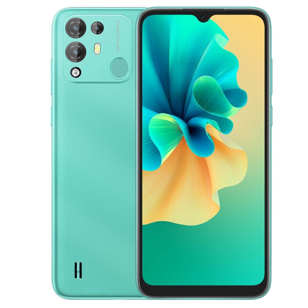 SMARTphone Blackview, "A55 PRO" ecran 6.53 inch, dual sim, rez. camera 13 Mpix, memorie interna 64 GB, 4G, Android, acumulator 4780 mAh, verde, "A55 PRO GREEN"