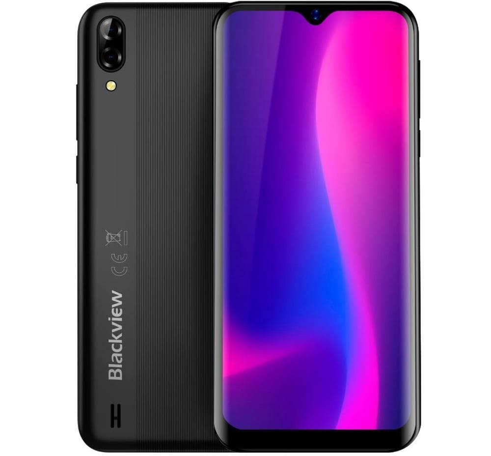 SMARTphone Blackview, "A60" ecran 6.1 inch, dual sim, rez. camera 8 Mpix, memorie interna 16 GB, 4G, Android, acumulator 4092 mAh, negru, "A60 PRO BLACK"