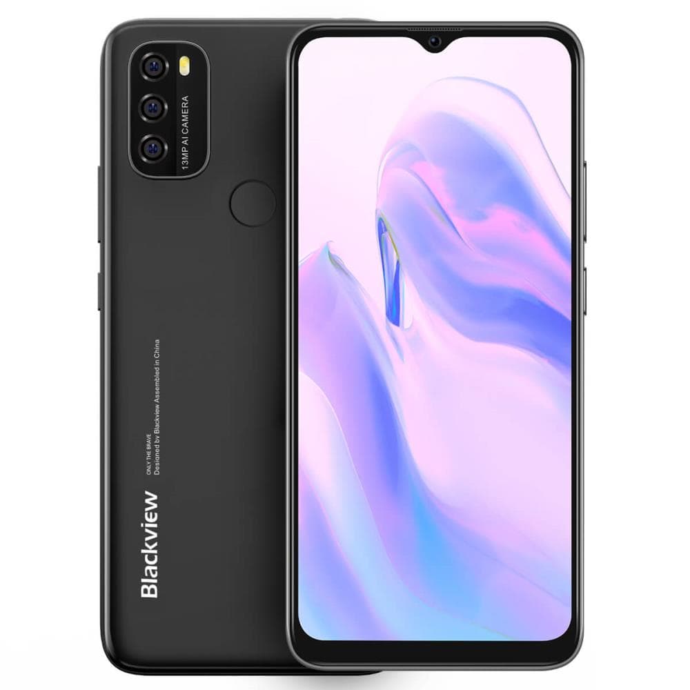 SMARTphone Blackview, "A70 PRO" ecran 6.57 inch, dual sim, rez. camera 13 Mpix, memorie interna 32 GB, 4G, Android, acumulator 5380 mAh, negru, "A70 PRO BLACK"
