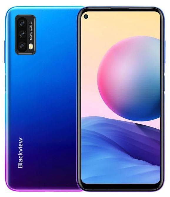 SMARTphone Blackview, "A90" ecran 6.39 inch, dual sim, rez. camera 12 Mpix, memorie interna 64 GB, 4G, Android, acumulator 4280 mAh, albastru, "A90 BLUE"