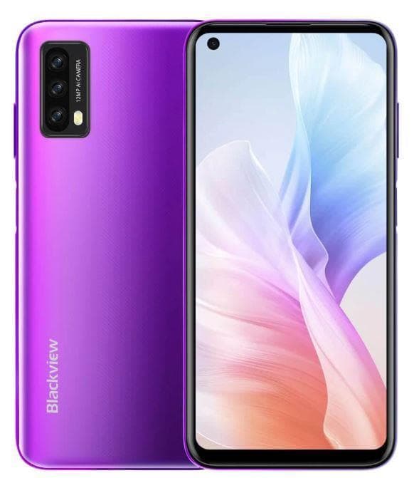 SMARTphone Blackview, "A90" ecran 6.39 inch, dual sim, rez. camera 12 Mpix, memorie interna 64 GB, 4G, Android, acumulator 4280 mAh, mov, "A90 PURPLE"