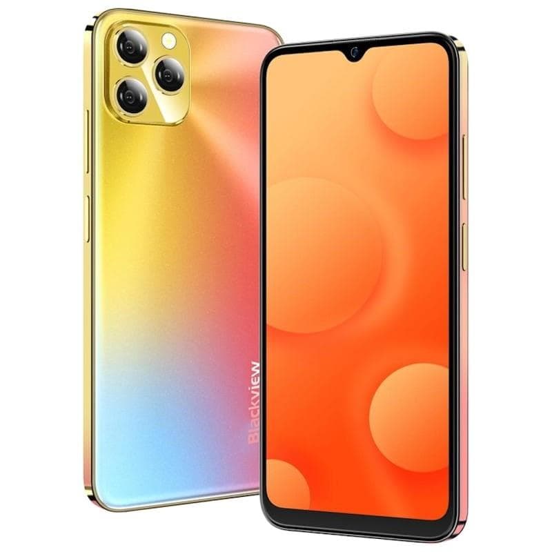 SMARTphone Blackview, "A95" ecran 6.53 inch, dual sim, rez. camera 20 Mpix, memorie interna 128 GB, 4G, Android, acumulator 4380 mAh, portocaliu, "A95 ORANGE"