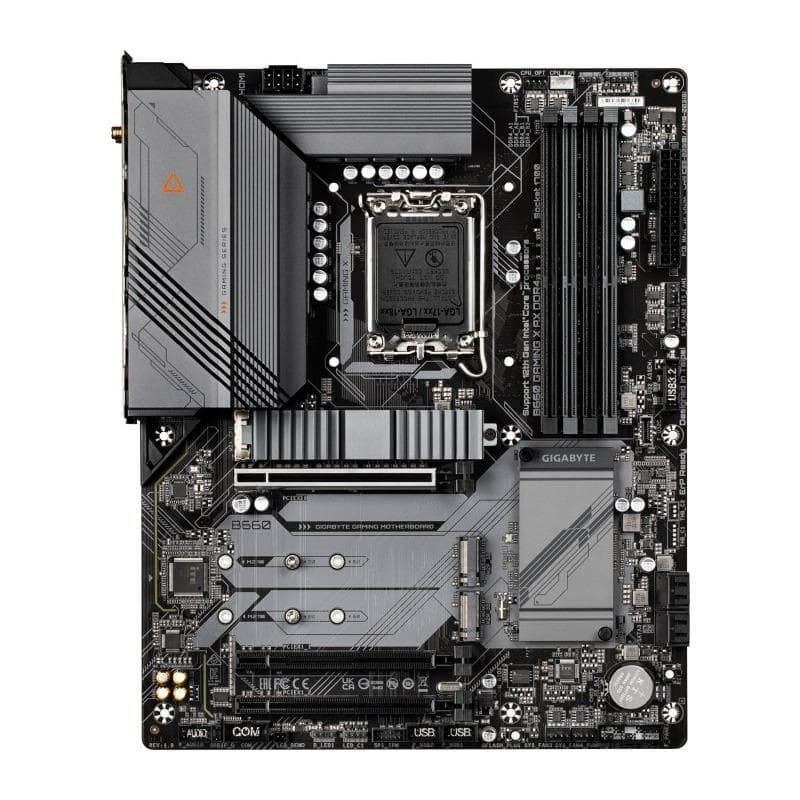 PLACA de BAZA Gigabyte "B660 GAMINGX AX D4", skt LGA 1700, ATX, Intel B660, 4 x DDR4, max. 128 GB, 4 x SATA, 3 x M.2, 7.1, "B660 GAMINGX AX D4"