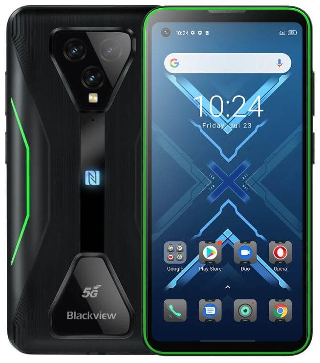SMARTphone Blackview, "BL5000" ecran 6.39 inch, dual sim, rez. camera 16 Mpix, memorie interna 128 GB, 5G, Android, acumulator 4980 mAh, verde, "BL5000 GREEN"