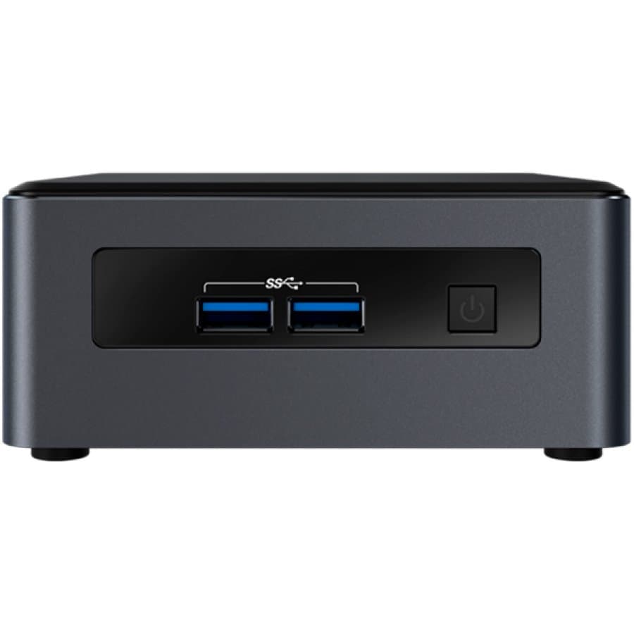 NUC INTEL, 7 Essential "June Canyon ", Ultra Compact Form Factor, Celeron J4025, nu RAM, nu HDD, nu SSD, placa video integrata, "BOXNUC7CJYHN2"