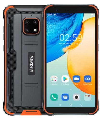 SMARTphone Blackview, "BV4900 PRO" ecran 5.70 inch, dual sim, rez. camera 13 Mpix, memorie interna 64 GB, 4G, Android, acumulator 5580 mAh, portocaliu, "BV4900 PRO ORANGE"