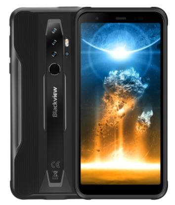 SMARTphone Blackview, "BV6300 PRO" ecran 5.70 inch, dual sim, rez. camera 16 Mpix, memorie interna 128 GB, 4G, Android, acumulator 4380 mAh, negru, "BV6300 PRO BLACK"