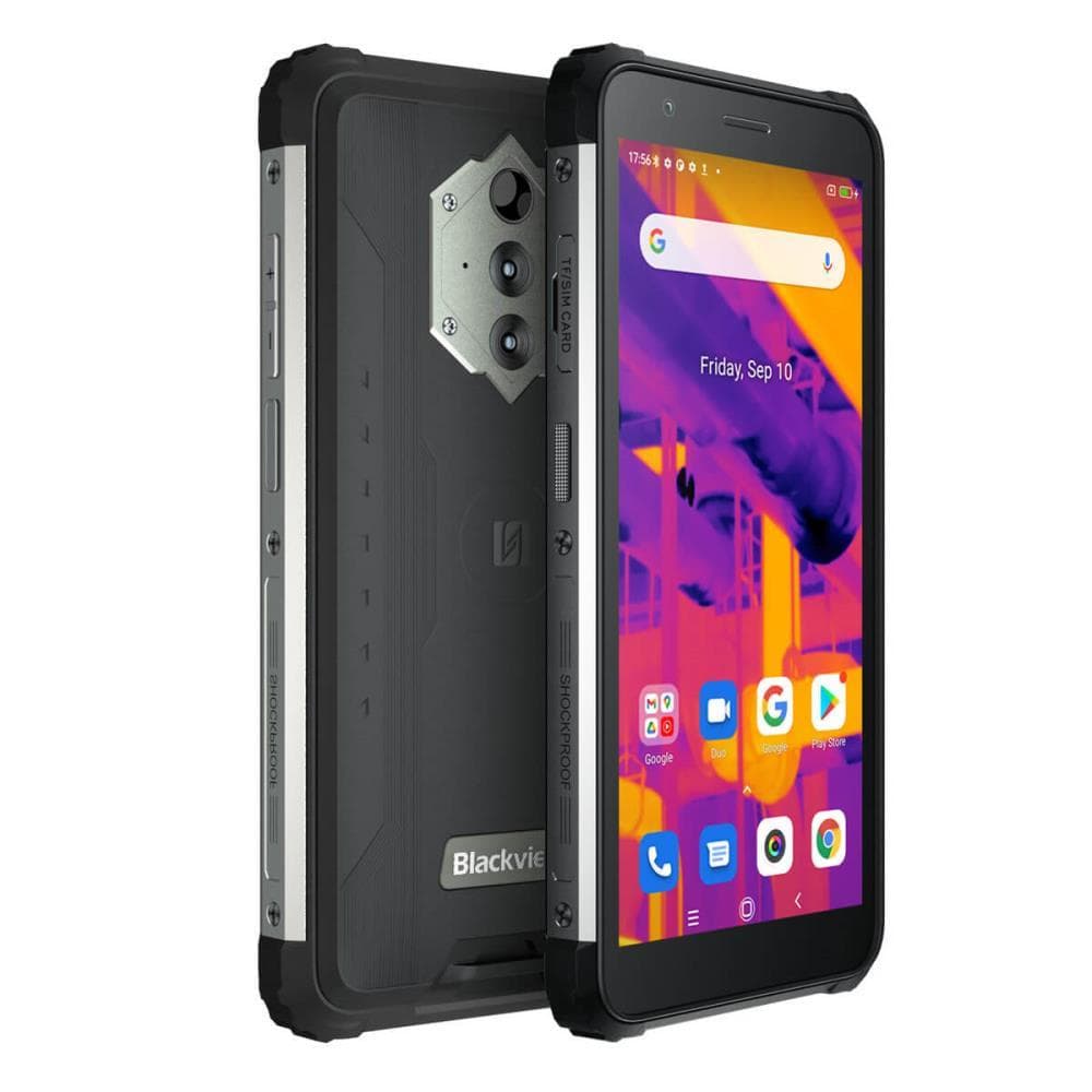 SMARTphone Blackview, "BV6600 PRO" ecran 5.70 inch, dual sim, rez. camera 16 Mpix, memorie interna 64 GB, 4G, Android, acumulator 8580 mAh, negru, "BV6600 PRO BLACK"