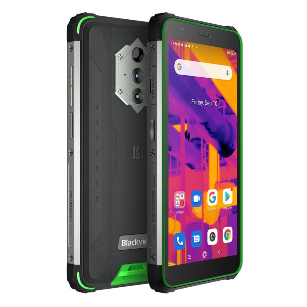 SMARTphone Blackview, "BV6600 PRO" ecran 5.70 inch, dual sim, rez. camera 16 Mpix, memorie interna 64 GB, 4G, Android, acumulator 8580 mAh, verde, "BV6600 PRO GREEN"