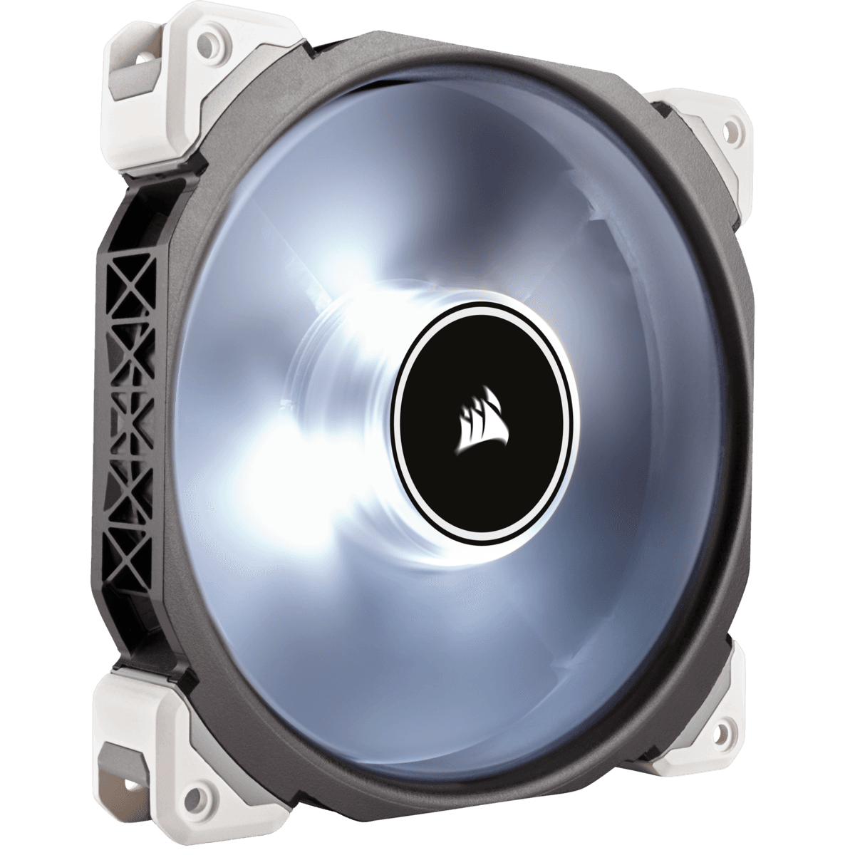 VENTILATOR CORSAIR, "ML140 PRO LED", pt carcasa PC, 140 mm, 2000 rpm, LED alb, 1 ventilator, "CO-9050046-WW"