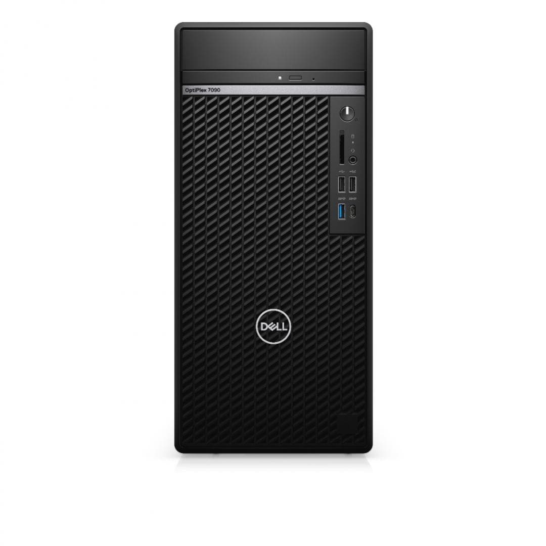 DESKTOP DELL, "OptiPlex 3080" Mini Tower, i7-11700,nVidia GeForce GTX 1660 Super,16GB, SSD 256GB, HDD 4TB, unitate optica,tastatura si mouse, Windows 11 Pro, "DOP7090I7162564WP" — miniatură