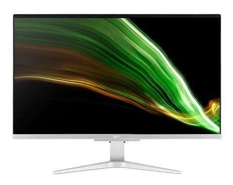 DESKTOP ACER, "Aspire C27-1655" All-in-one, 27 inch, CPU i5-1135G7, Intel Iris Xe Graphics, memorie 8 GB, SSD 512 GB, tastatura si mouse, Windows 11 Home, "DQ.BHMEX.002"
