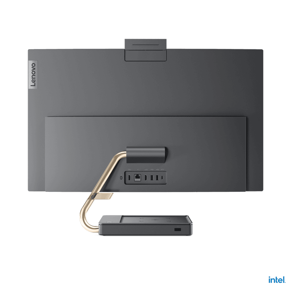 DESKTOP LENOVO, "IdeaCentre 5" All-in-one, 27 inch, CPU i5-11400T, Intel UHD Graphics 730, memorie 16 GB, SSD 1 TB, tastatura si mouse, Windows 11 Home, "F0G4003DRI" — miniatură