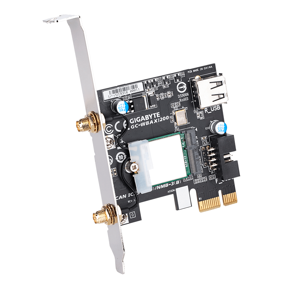 Adaptor wireless GIGABYTE GC-WBAX1200, "GC-WBAX1200"