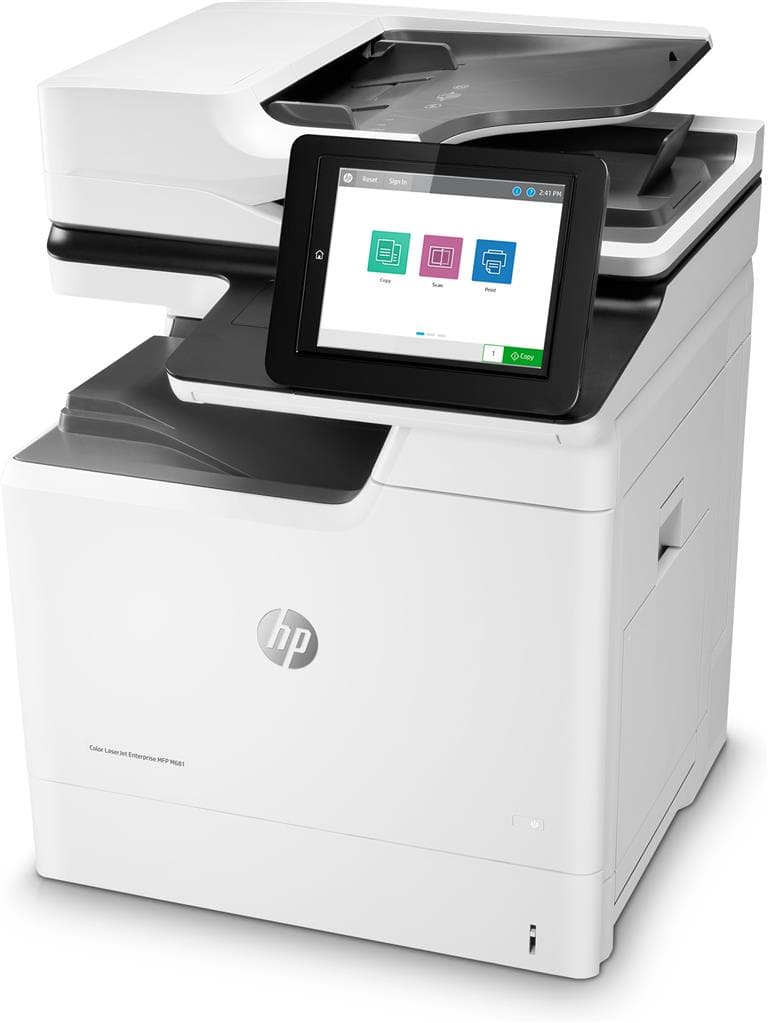 Multifunctional Laser Color HP MFP M681dh, A4, Functii:Impr|Scan|Cop,Viteza Print Mono:47ppm,Viteza Print color:47ppm,Conectiv:USB|Ret,Duplex:Nu,ADF:DADF "J8A10A"