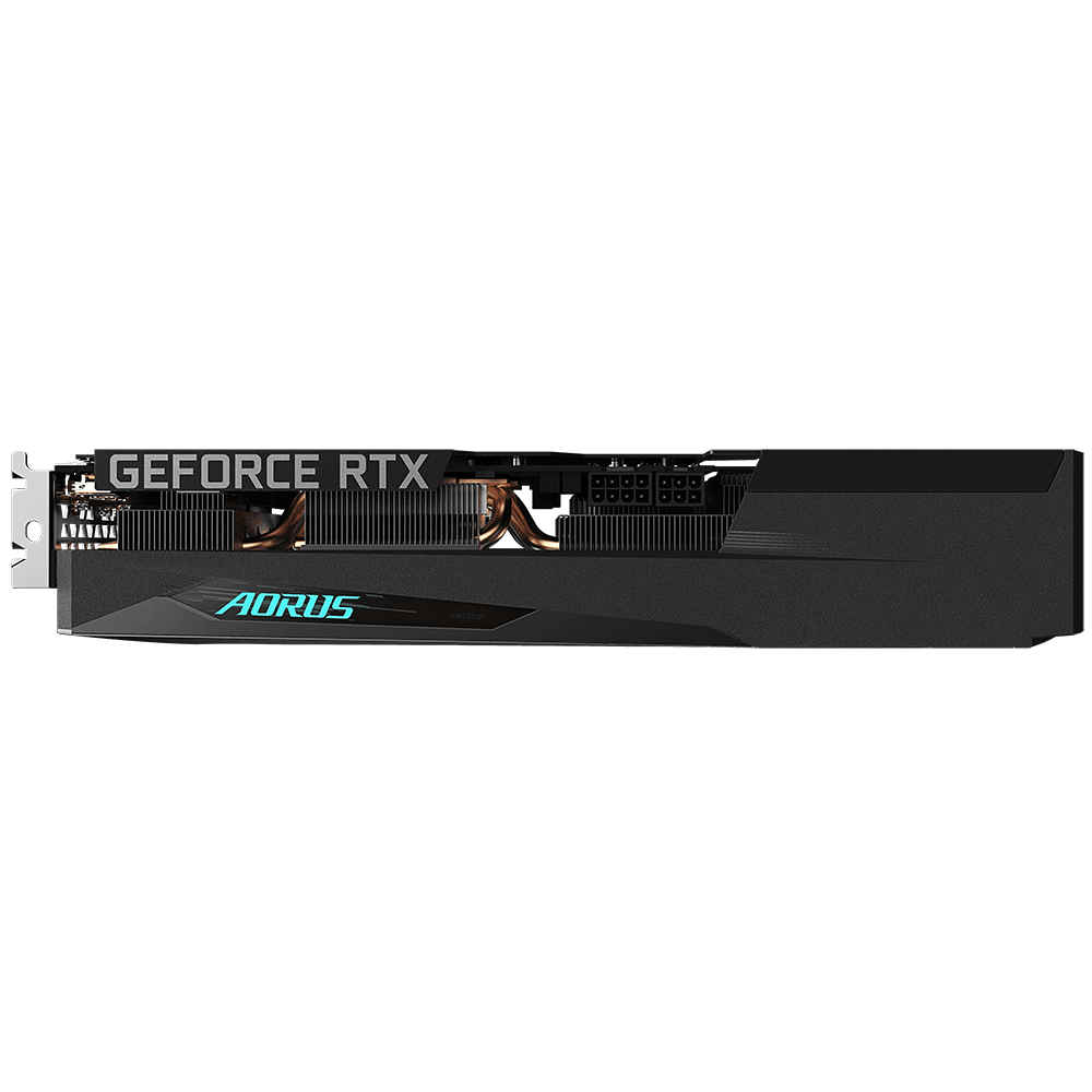 PLACA VIDEO GIGABYTE "AORUS GeForce RTX 3050 ELITE 8G", 8 GB GDDR6 128 biti, PCI Express 4.0 x 16, HDMI x 2 DisplayPort x 2, sistem racire aer, "N3050AORUS E-8GD" — miniatură