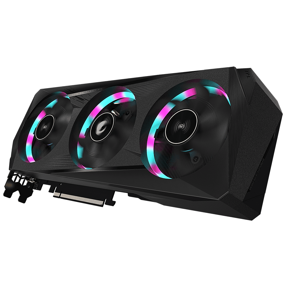 PLACA VIDEO GIGABYTE "AORUS GeForce RTX 3050 ELITE 8G", 8 GB GDDR6 128 biti, PCI Express 4.0 x 16, HDMI x 2 DisplayPort x 2, sistem racire aer, "N3050AORUS E-8GD" — miniatură