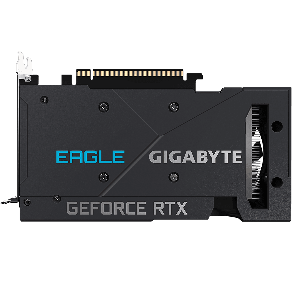 PLACA VIDEO GIGABYTE "GeForce RTX 3050 EAGLE OC", 8 GB GDDR6 128 biti, PCI Express 4.0 x 16, HDMI x 2 DisplayPort x 2, sistem racire aer, "N3050EAGLE OC-8GD" — miniatură