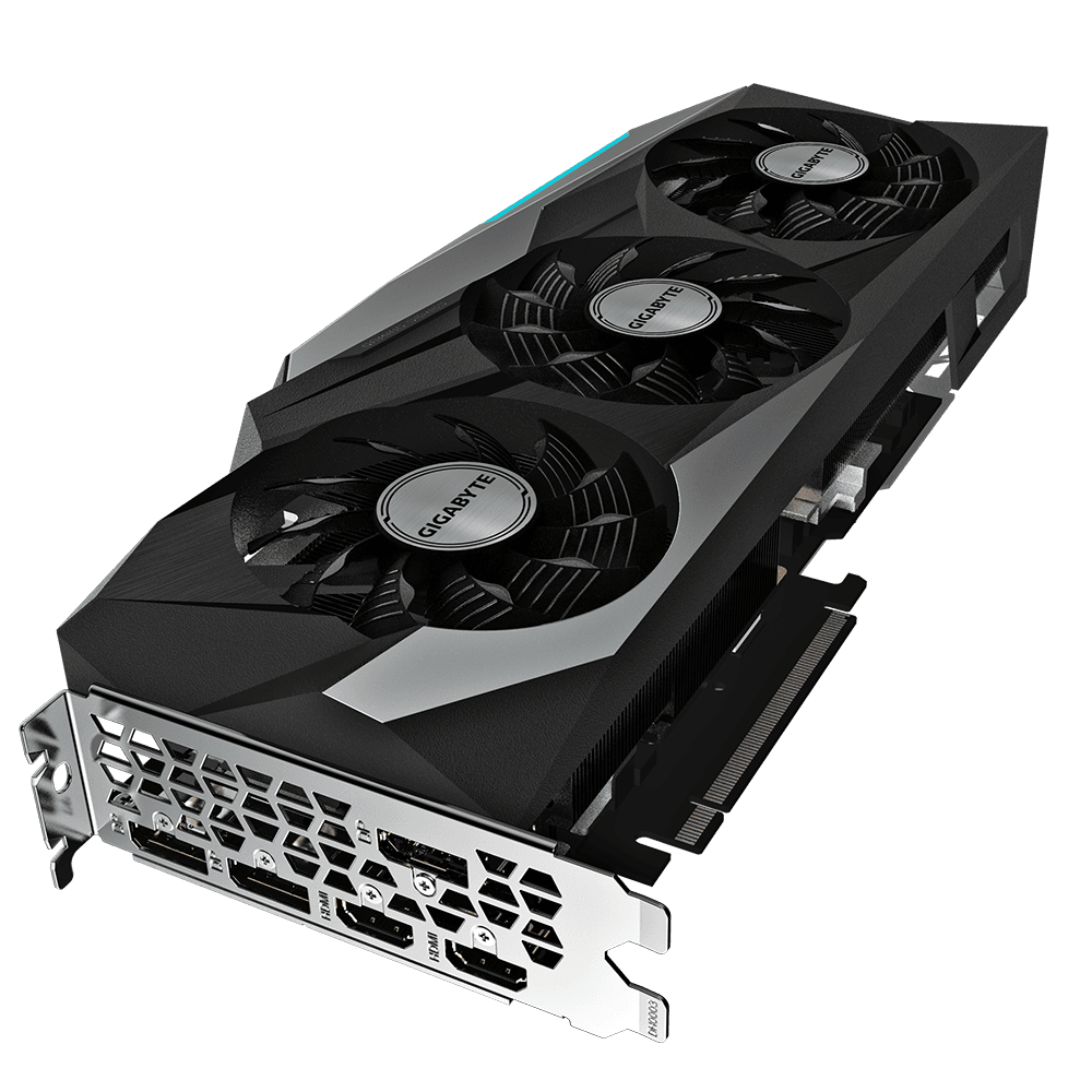 PLACA VIDEO GIGABYTE "GeForce RTX 3080 GAMING OC", 12 GB GDDR6X 384 biti, PCI Express 4.0 x 16, HDMI x 2 DisplayPort x 3, sistem racire aer, "N3080GAMING OC-12GD" — miniatură