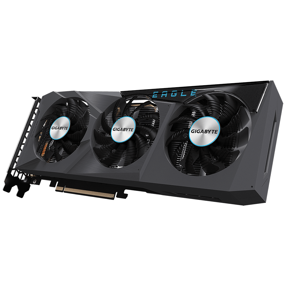 PLACA VIDEO GIGABYTE "Radeon RX 6600 EAGLE 8G", 8 GB GDDR6 128 biti, PCI Express 4.0 x 16, HDMI x 2 DisplayPort x 2, sistem racire aer, "R66EAGLE-8GD" — miniatură