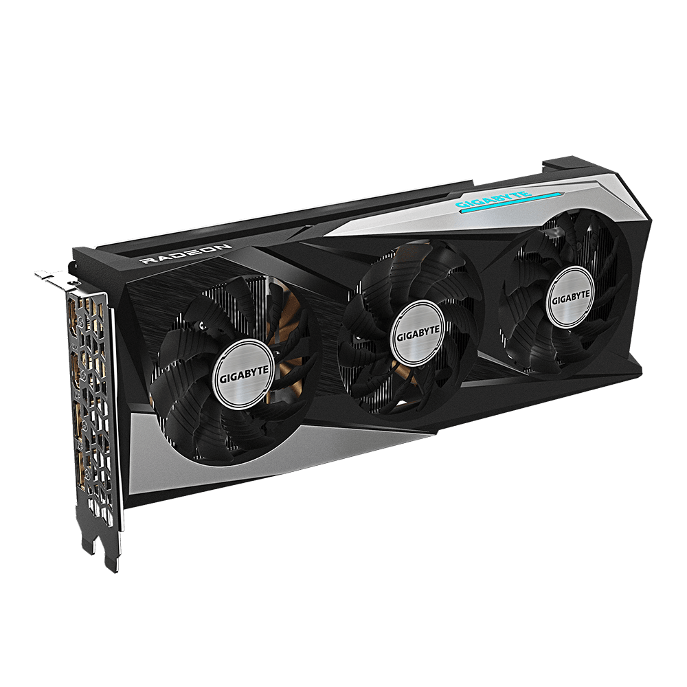 PLACA VIDEO GIGABYTE "Radeon RX 6750 XT GAMING OC", 12 GB GDDR6 192 biti, PCI Express 4.0 x 16, HDMI x 2 DisplayPort x 2, sistem racire aer, "R675XTGAMING OC-12G" — miniatură