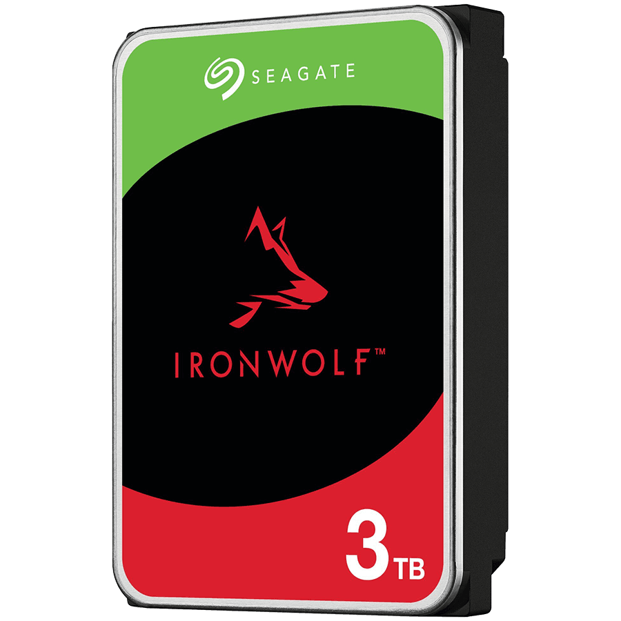 HDD SEAGATE 3TB, IronWolf, 5.400 rpm, buffer 256 MB, pt NAS, "ST3000VN006"