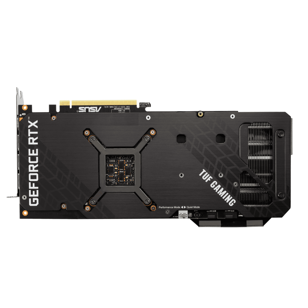 PLACA VIDEO ASUS "GeForce RTX 3070 Ti OC", 8 GB GDDR6X 256 biti, PCI Express 4.0 x 16, HDMI x 2 DisplayPort x 3, sistem racire aer, "TUF-RTX3070TI-O8G" — miniatură