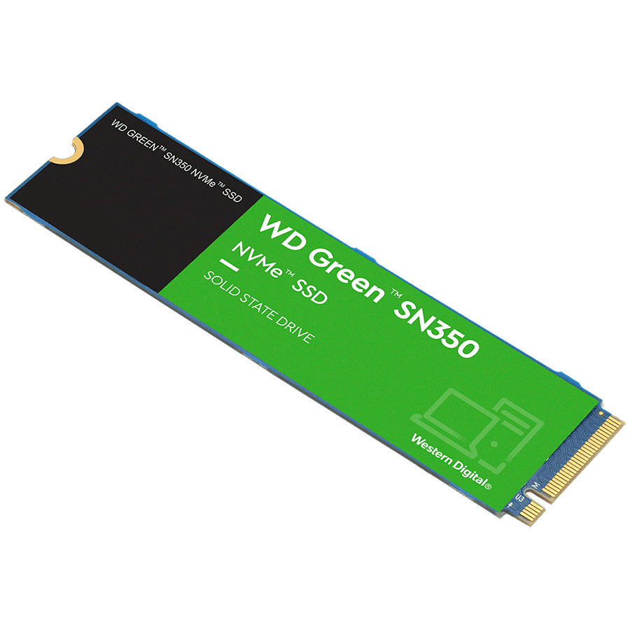 SSD WD Green SN350, 480GB, M.2, PCIe Gen3.0 x4, R/W: 2400/1650 MB/s, "WDS480G2G0C"