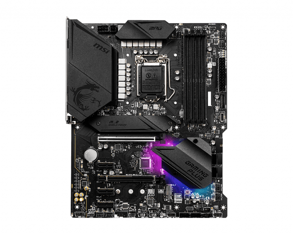 PLACA de BAZA MSI "Z490 GAMING PLUS", skt LGA 1200, ATX, Intel Z490, 4 x DDR4, max. 128 GB, 6 x SATA, 2 x M.2, 7.1, "Z490 GAMING PLUS"