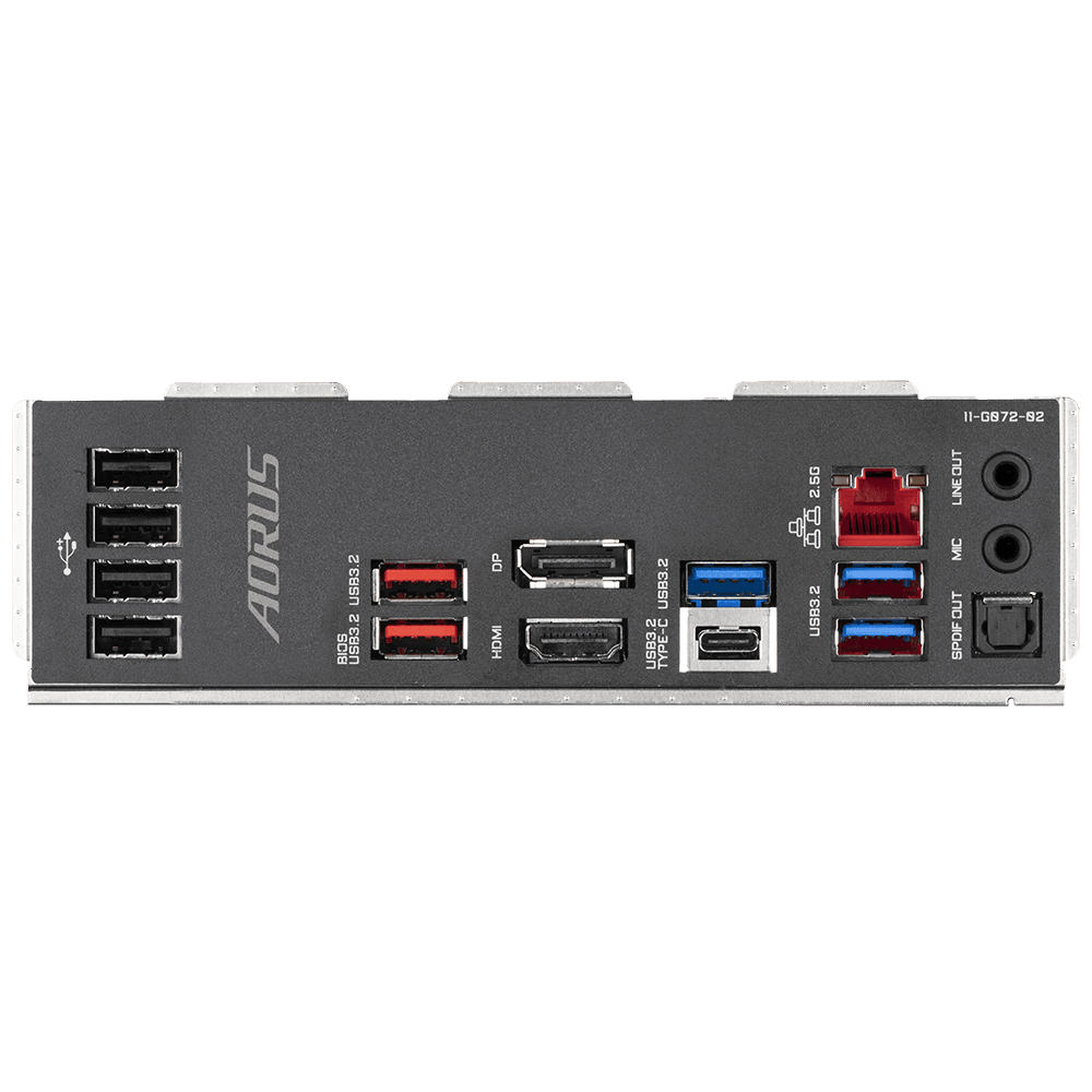 PLACA de BAZA Gigabyte "Z690 AORUS ELITE DDR4", skt LGA 1700, ATX, Intel Z690, 4 x DDR4, max. 128 GB, 6 x SATA, 2 x M.2, 7.1, "Z690 AORUS ELITE DDR4" — miniatură