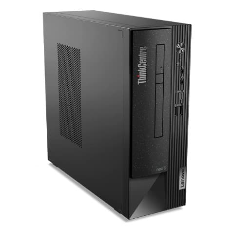DESKTOP LENOVO, "ThinkCentre Neo 50s" Small Form Factor, CPU i5-12400, Intel UHD Graphics 730, memorie 8 GB, SSD 512 GB, unitate optica, tastatura si mouse, FreeDos, "11SX002WRI" — miniatură