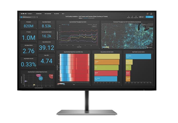 HP Z-Display Z27q G3 27inch IPS QHD 2560x1440 16:9 1000:1 350cd/m2 5ms HDMI 2.0 DP 1.4 4xUSB-A 3.2, "1C4Z7AA#ABB"