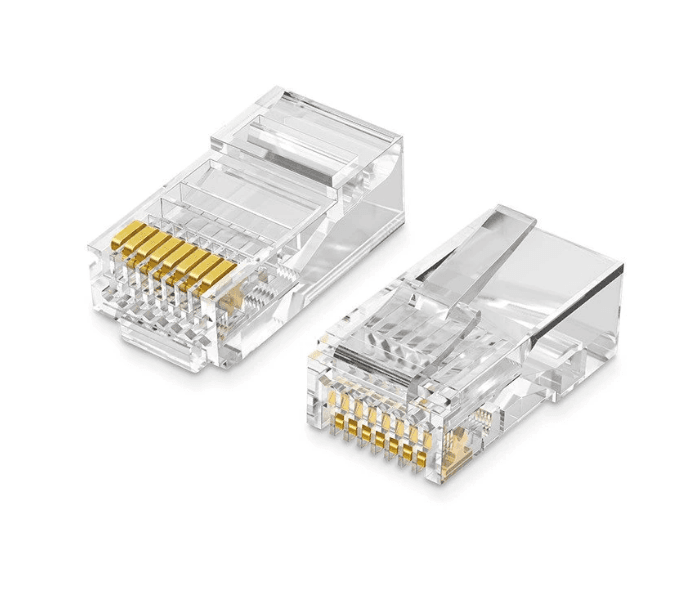 MUFA RJ-45 Ugreen, "NW110" pt. cablu UTP, Cat5/Cat5e, RJ-45 (T), plastic, 10 buc, "20329" - 6957303823291
