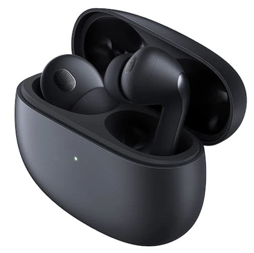 CASTI Xiaomi Buds 3T Pro, pt. smartphone, wireless, intraauriculare - butoni, microfon pe casca, conectare prin Bluetooth 5.2, negru, "35080" — miniatură