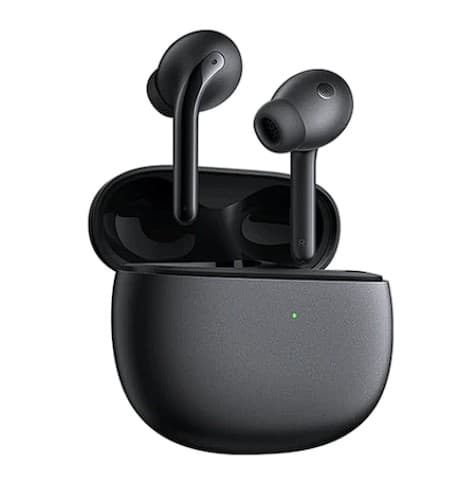 CASTI Xiaomi Buds 3, pt. smartphone, wireless, intraauriculare - butoni, microfon pe casca, conectare prin Bluetooth 5.2, Carbon Black, "36266"