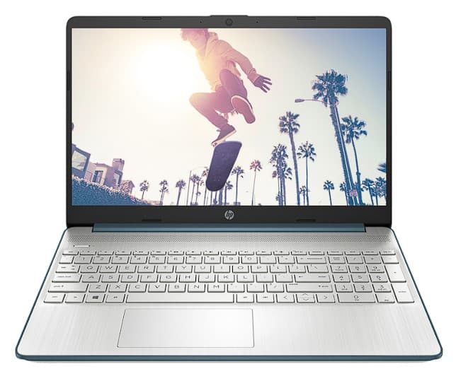 HP Laptop Rebak 21C1 Ryzen 5 5500U 15.6inch FHD 16GB DDR4 512GB PCIe AMD Radeon Integrated Graphics FreeDOS 3.0 Spruce Blue 2YW, "4R8N6EA#AKE" (