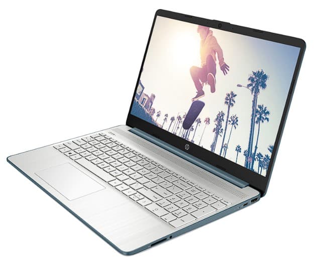HP Laptop Rebak 21C1 Ryzen 5 5500U 15.6inch FHD 16GB DDR4 512GB PCIe AMD Radeon Integrated Graphics FreeDOS 3.0 Spruce Blue 2YW, "4R8N6EA#AKE" ( — miniatură