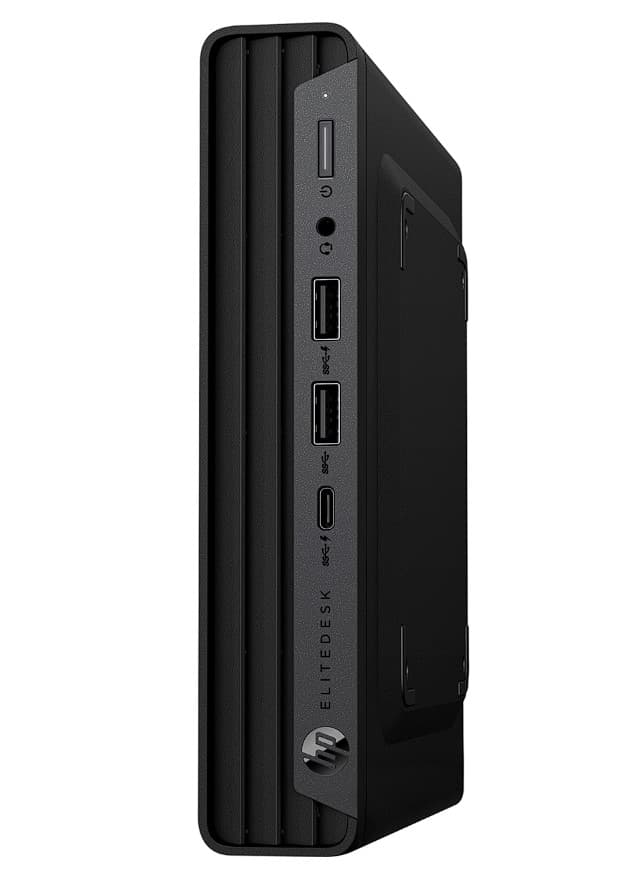 DESKTOP HP, "EliteDesk 800 G8" Tower, CPU i7-11700, Intel UHD Graphics 730, memorie 16 GB, SSD 512 GB, tastatura si mouse, Windows 11 Pro, "5L1F3EA#ABB" — miniatură