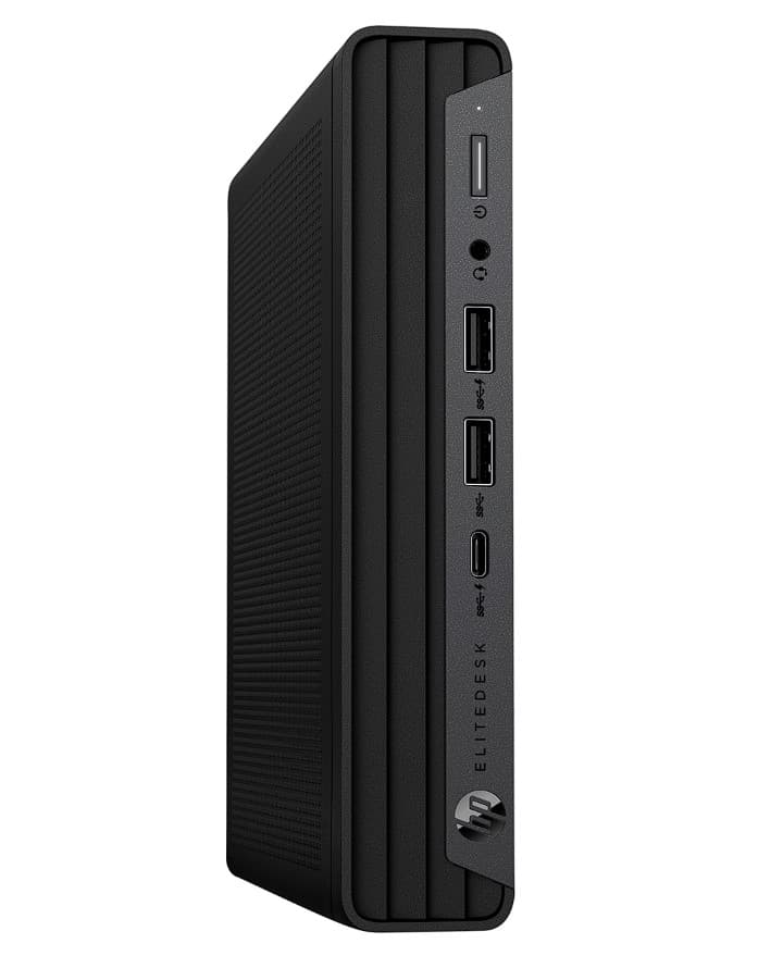 DESKTOP HP, "EliteDesk 800 G8" Tower, CPU i7-11700, Intel UHD Graphics 730, memorie 16 GB, SSD 512 GB, tastatura si mouse, Windows 11 Pro, "5L1F3EA#ABB" — miniatură