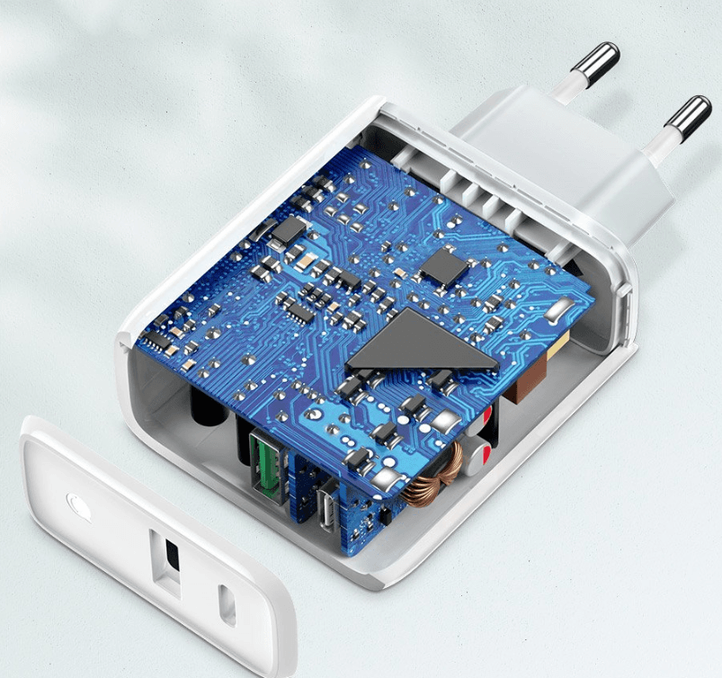 INCARCATOR retea Ugreen, "CD170" Quick Charge 36W, USB x 1, USB Type-C x 1, 5V/3.4A max, alb "60468" - 6957303864683 — miniatură