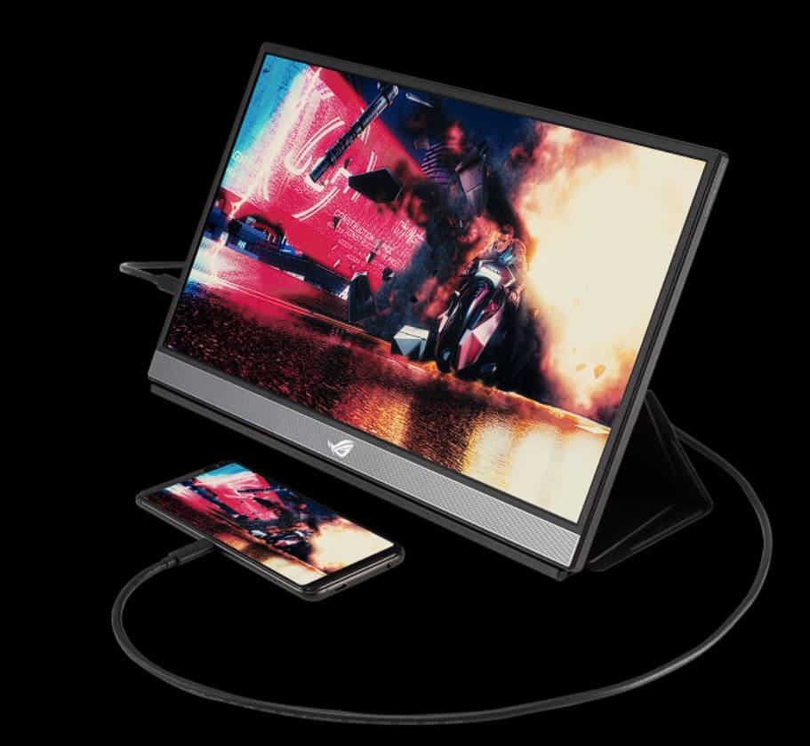 ASUS ROG Strix XG17AHPE 17.3inch gaming monitor, "90LM05G1-B02170" — miniatură