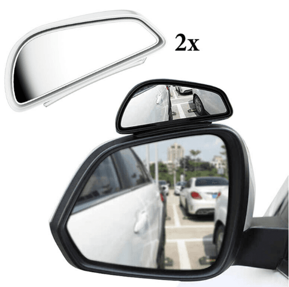 OGLINDA auto auxiliara Baseus, cu unghi larg, adeziv 3M, pachetul contine 2 bucati, alb "ACFZJ-02" - 6953156213357