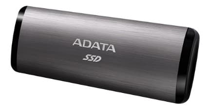 SSD. extern ADATA SE760, 512GB, USB 3.2 Type-C, R/W: 1000MB/s, gri TITANIUM, "ASE760-512GU32G2CT"