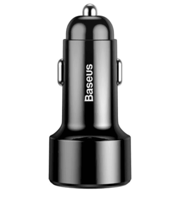 INCARCATOR AUTO Baseus Magic Series PPS,1xUSB Output 4.5V/5A,1 x USB Type-C Output 5V/3A,total output 45W,6A,pt. bricheta auto,afisaj digital,negru"CCMLC20C-01"-6953156293182 — miniatură