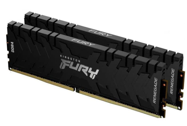 Memorie DDR Kingston - gaming FURY Renegade DDR4 32 GB, frecventa 2666 MHz, 16 GB x 2 module, radiator, "KF426C13RB1K2/32"