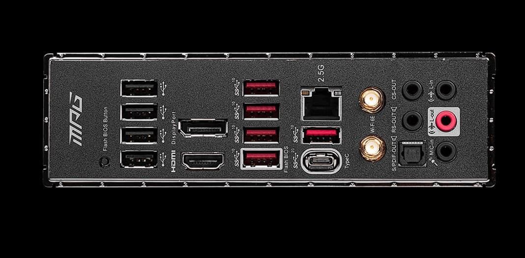 MSI MPG Z690 CARBON WIFI LGA1700 4xDDR5 3xPCI-Ex16 5xM.2 Gen2x2 6xUSB 3.2, "MPG Z690 CARBON WIFI" — miniatură
