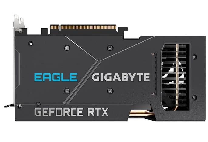GB GeForce RTX 3060 Ti EAGLE OC 8G2 LHR, "N306TEAGLE OC-8G2" — miniatură