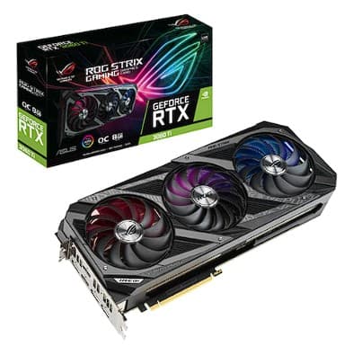 VGA Asus GeForce RTX 3060 Ti TUF LHR 8G, "RS-RTX3060TI-O8GV2"