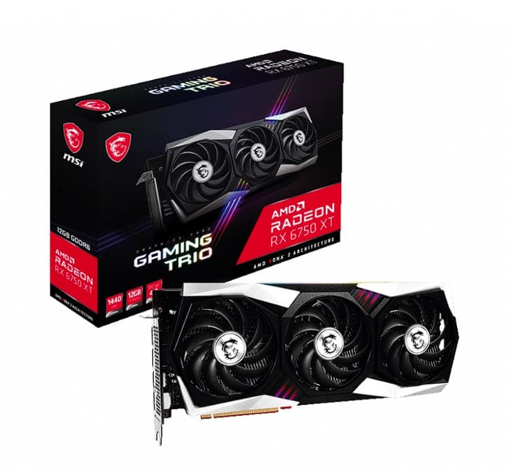 MSI Radeon RX 6750 XT GAMING X TRIO 12G, "RX6750XT X TRIO"